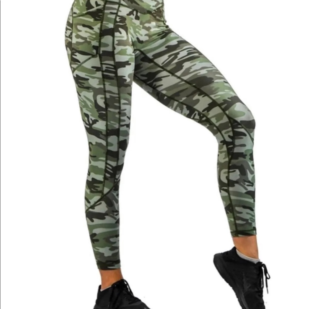 til you collapse camo leggings